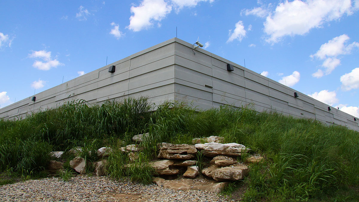 Exterior of Data Center