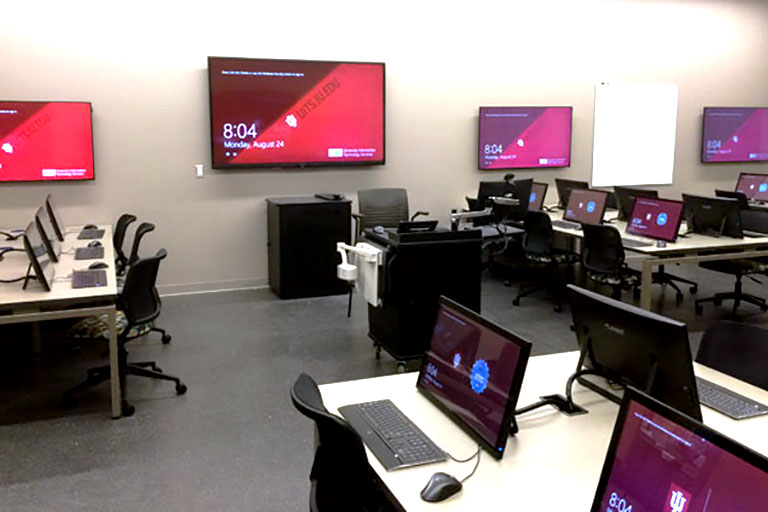 The Collaborative Computer Classroom in Hine Hall