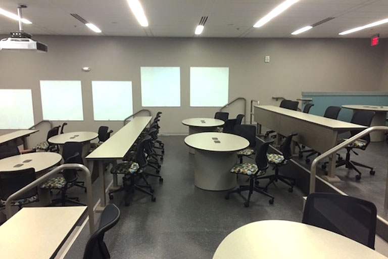 Active Learning Lecture Hall Classroom in Hine Hall 118